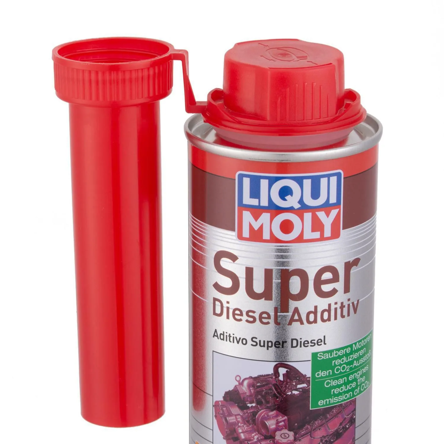 Lote De 5 Aditivos Liqui Moly Super Diesel – 250 Ml Cada Uno, Limpiador De Inyectores Y Anticorrosión 5120