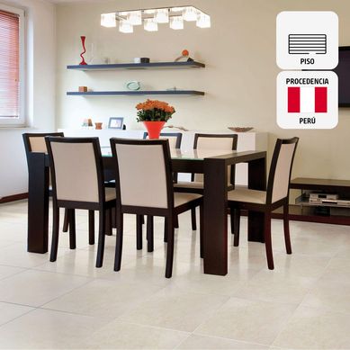 Cer�mica Marfil 45x45 Marmoladas Brillante 2.44 m2