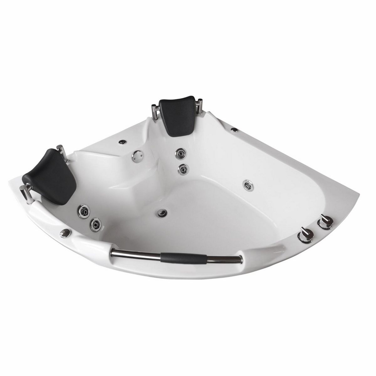 CUBA&SPA - Tina Hidromasaje Esquinera Gocta Ejecutiva 130x130cm Blanca