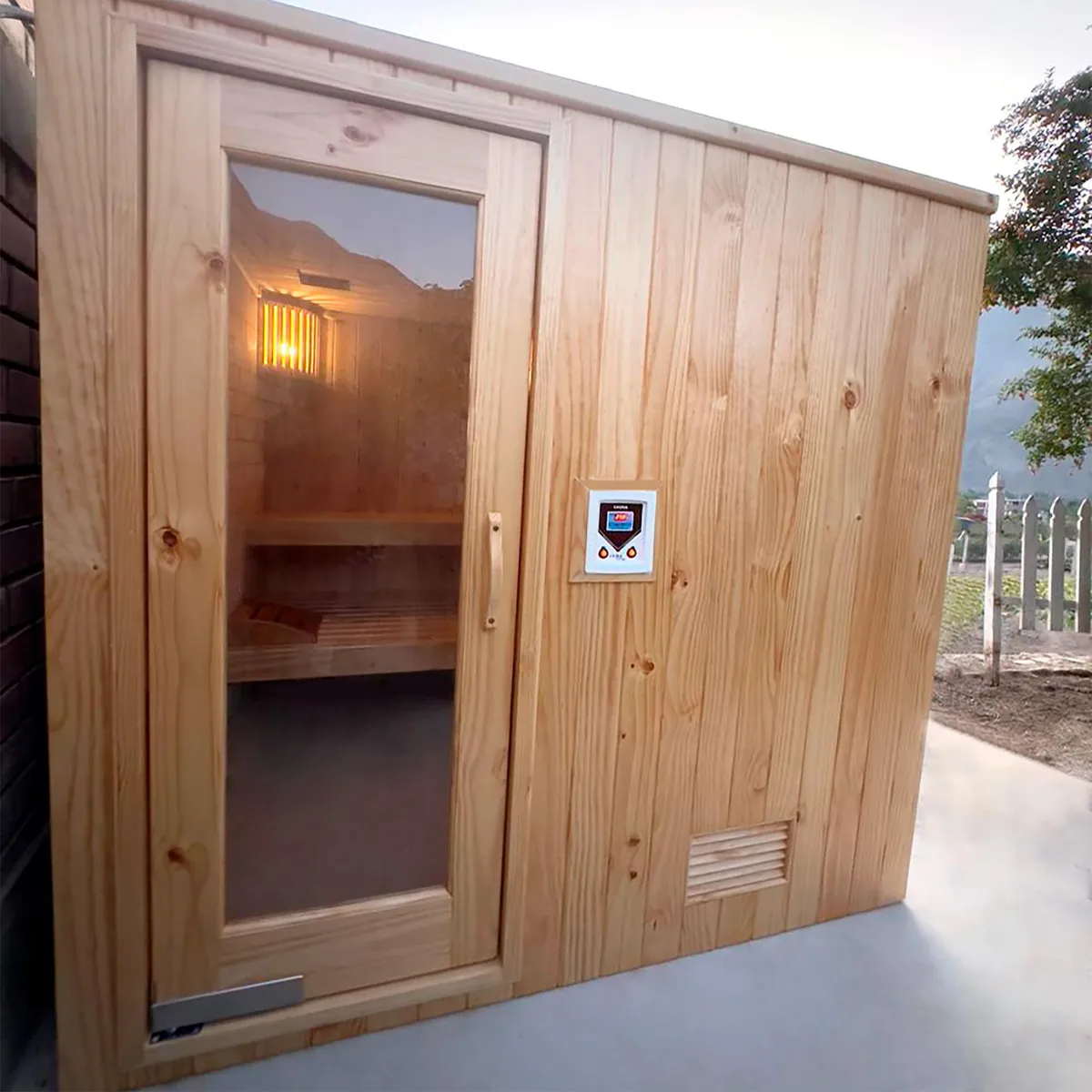 CUBA&SPA - Sauna Seco Portable con 2 caras