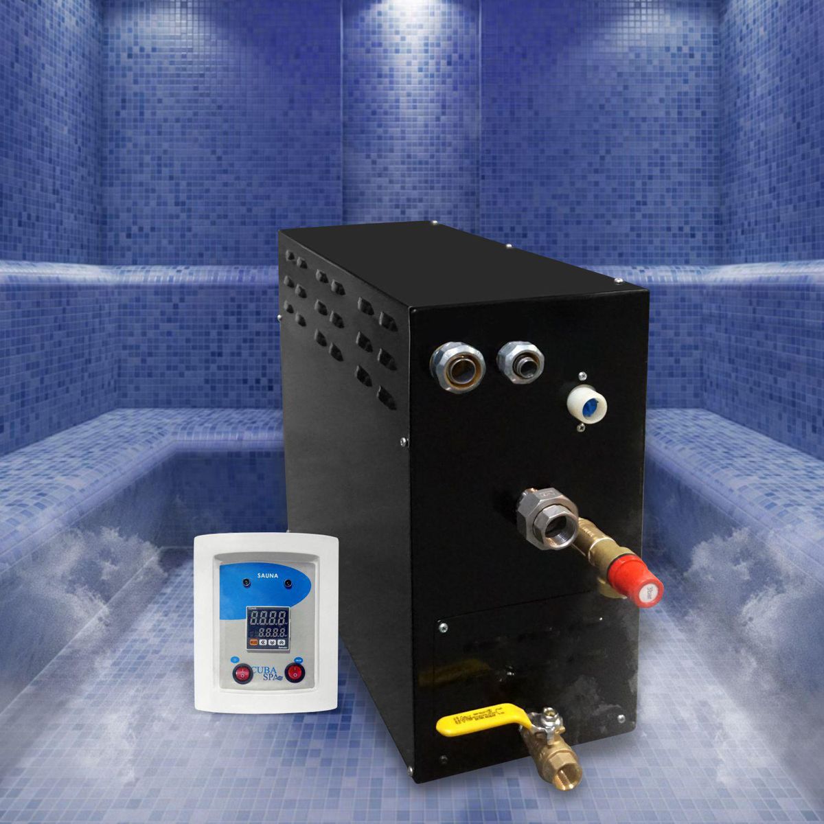 CUBA&SPA - Generador de Vapor Eléctrico 12kW para Sauna