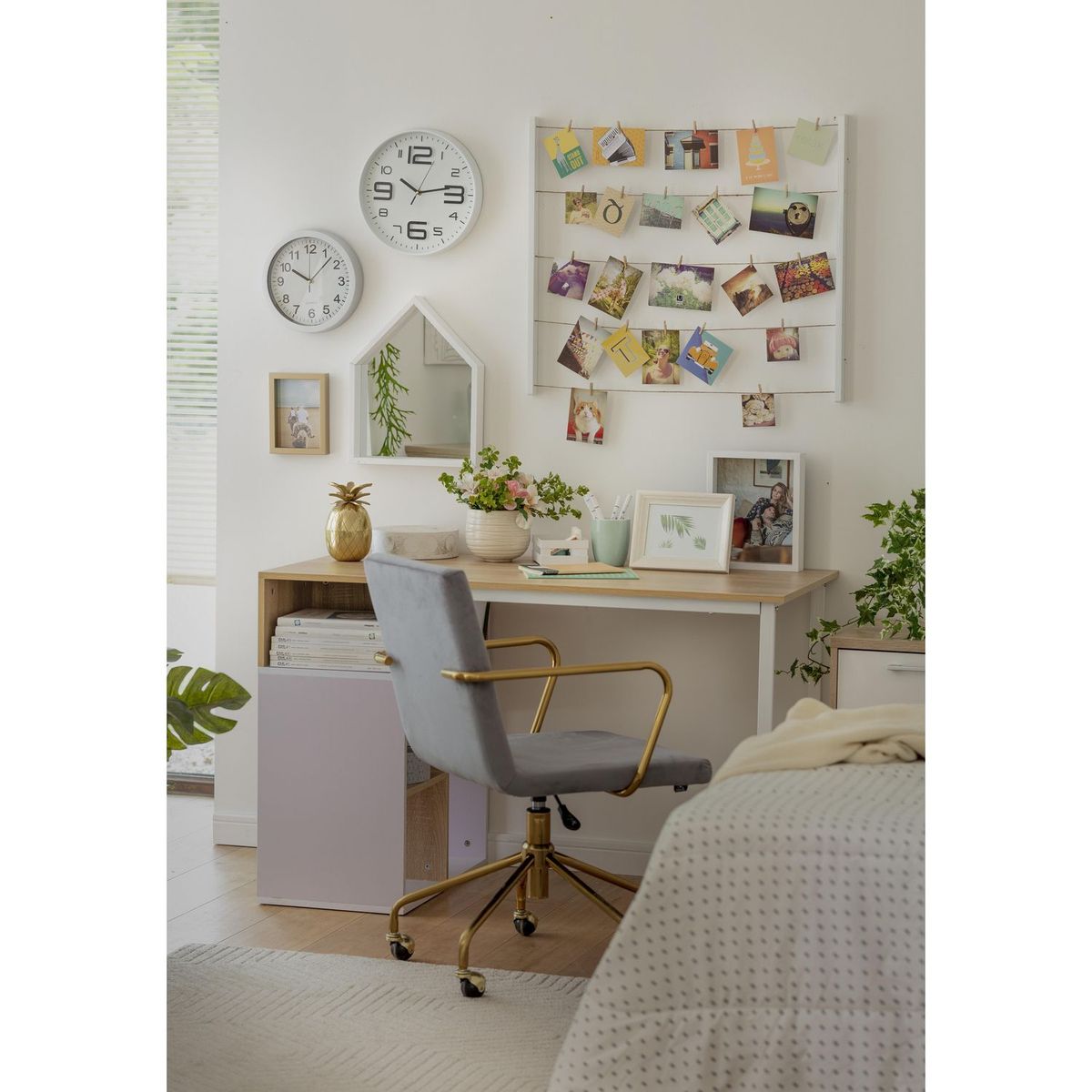 UMBRA - Porta Foto Hangit Blanco 66x76cm