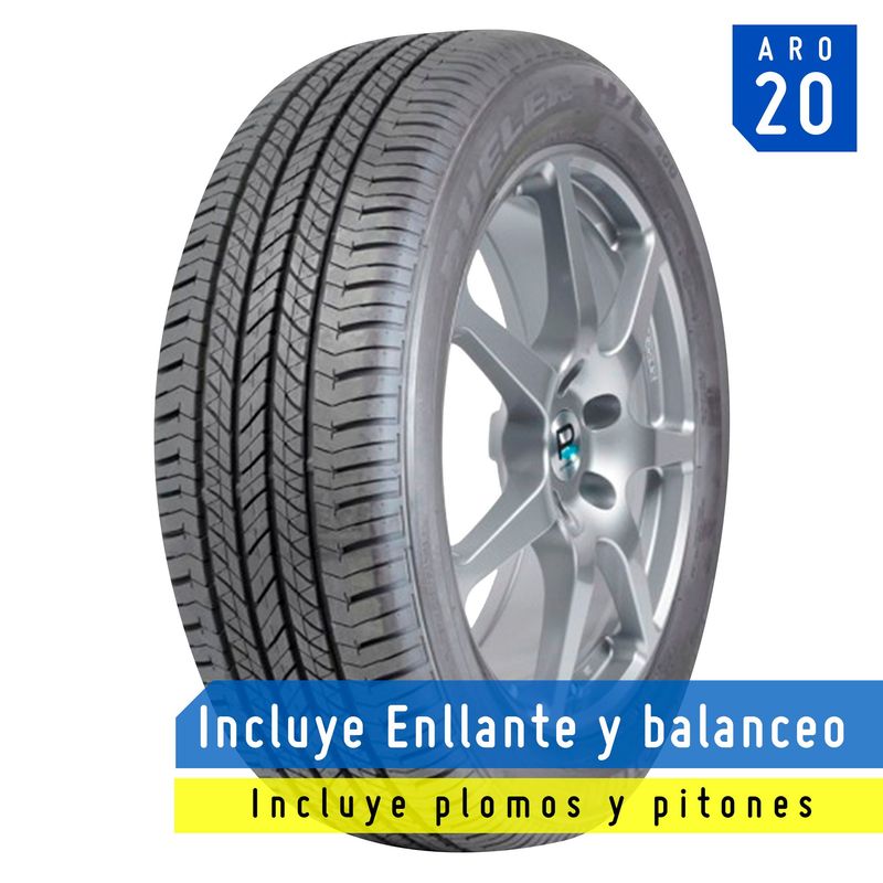 BRIDGESTONE - Llanta Bridgestone 245/50R20 BS Dueler D400