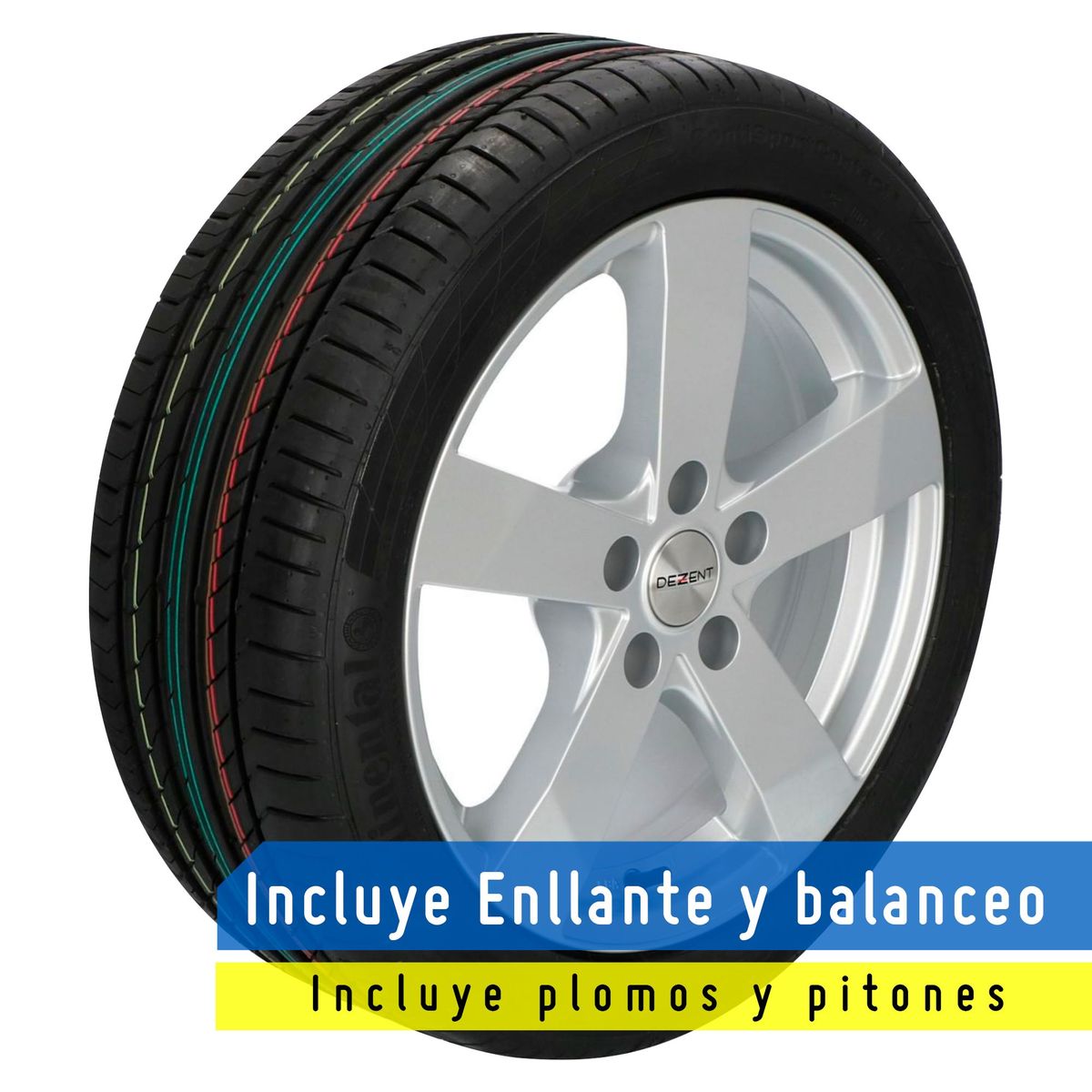 CONTINENTAL - Llanta Continental ContiSport Contact 255/55 R18