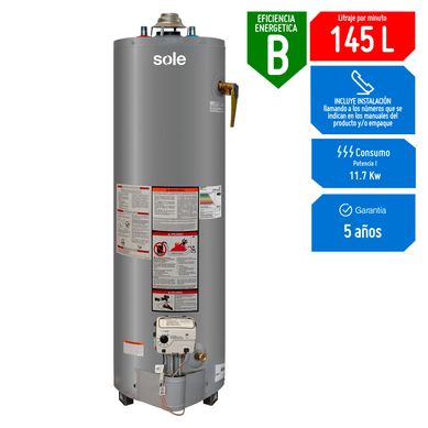 Termotanque a Gas GN 145 L