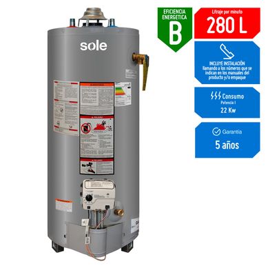 Termotanque a Gas GN 280 L