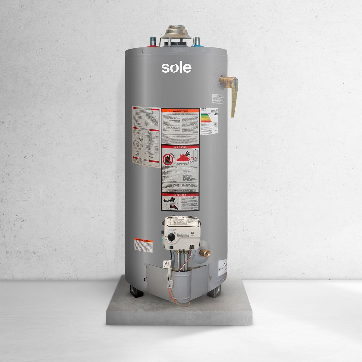 SOLE - Termotanque a Gas GLP 360 L