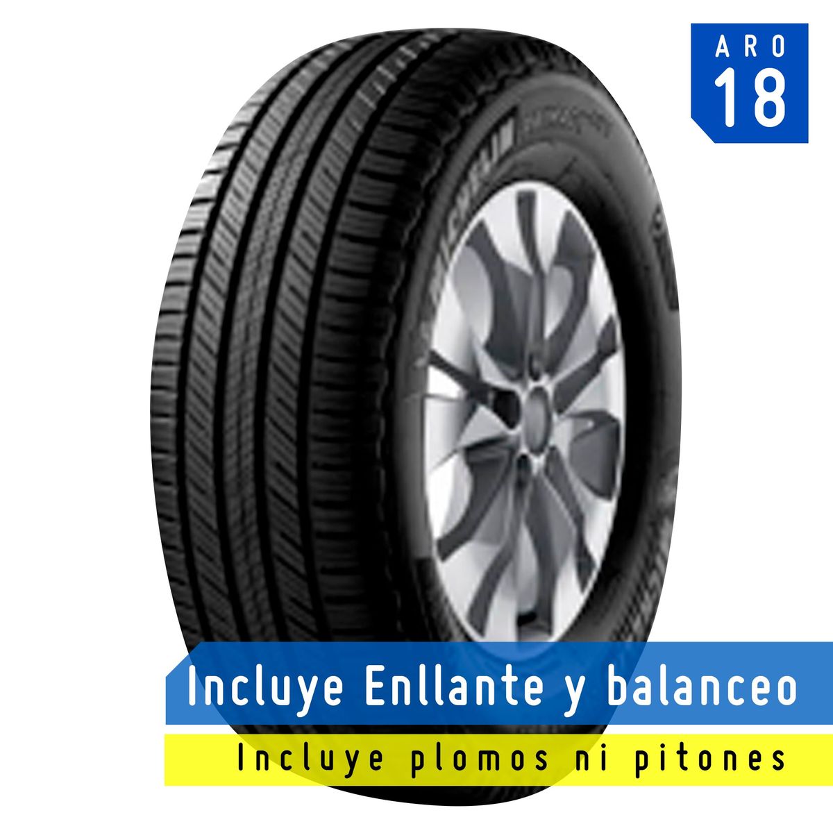 MICHELIN - Llanta Michelin 265/60 R18 110H Primacy SUV