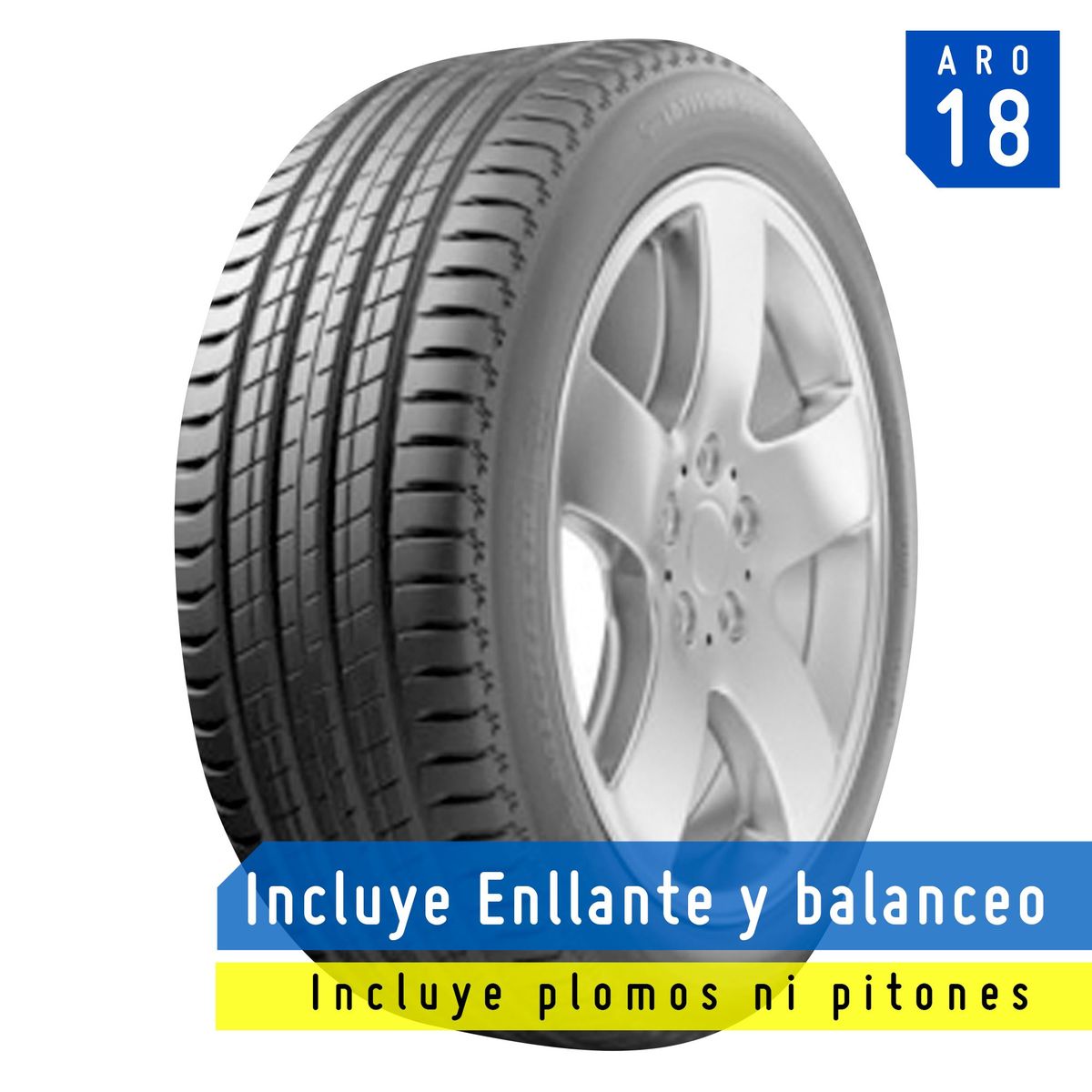 MICHELIN - Llanta Michelin 255/55 R18 109Y Extra Load TL