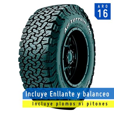 Llanta LT245/75R16 120/116S TL All Terrain T/A KO2