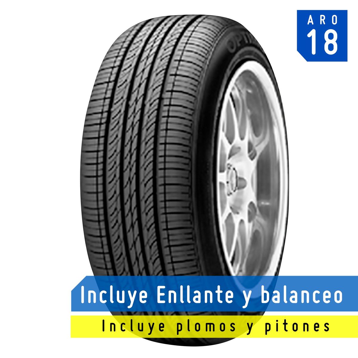 HANKOOK - Llanta Hankook Optimo H426 225/55 R18 98H