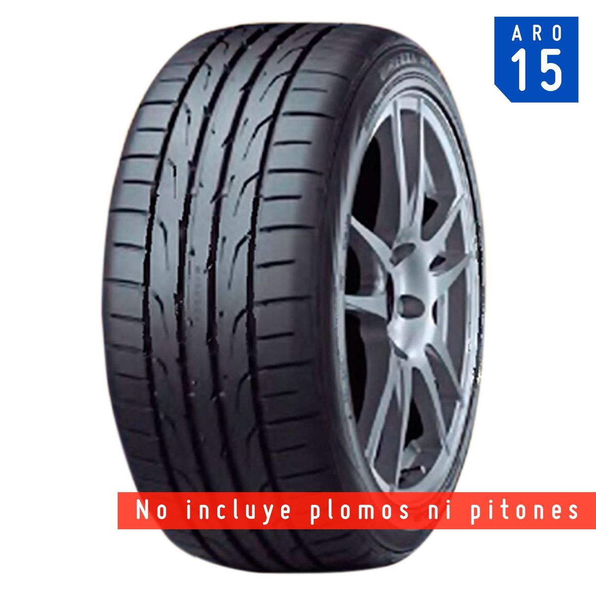 DUNLOP - Llanta Dunlop 195/55 R15 85V DZ102 TL