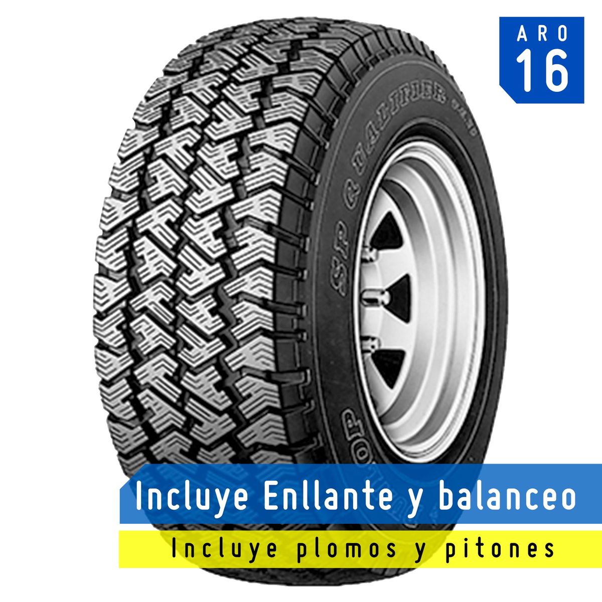 DUNLOP - Llanta Dunlop 215/80 R16 103S TG20 TL