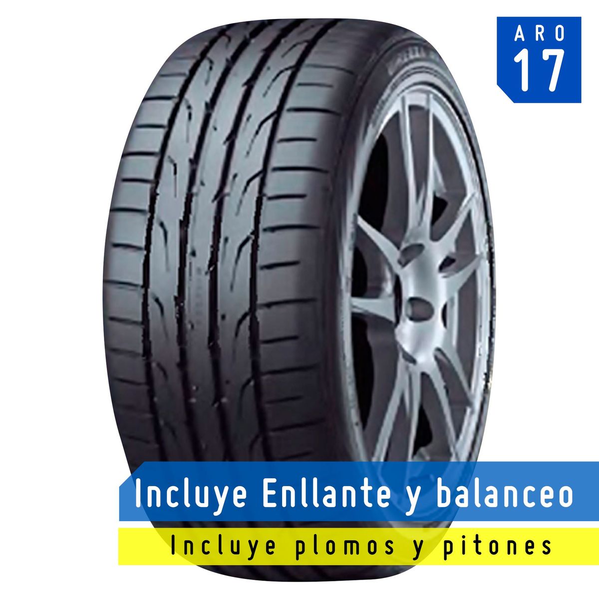 DUNLOP - Llanta Dunlop 215/45 R17 91W DZ102 TH
