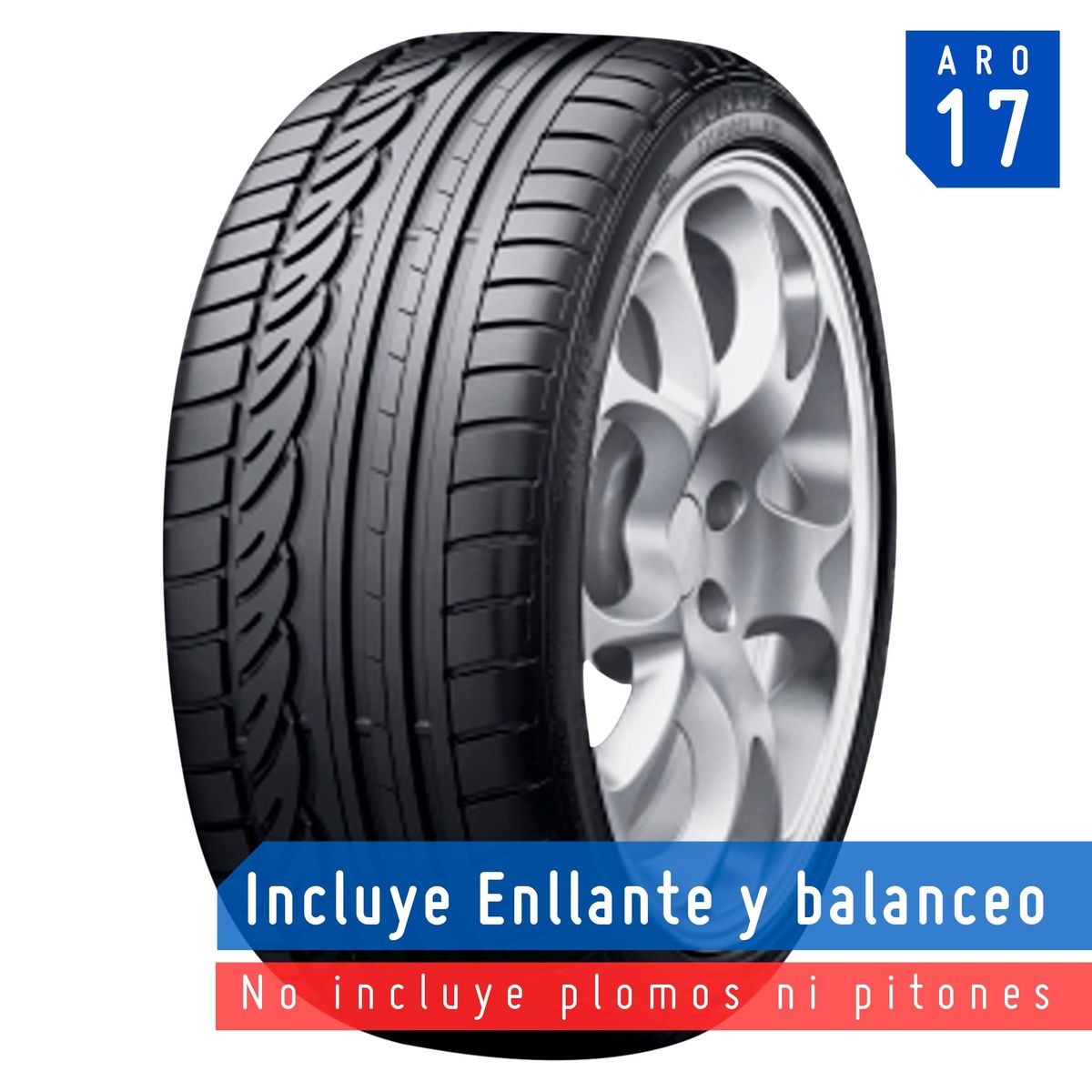 DUNLOP - Llanta Dunlop 225/45 R17 91W SP Sport 01