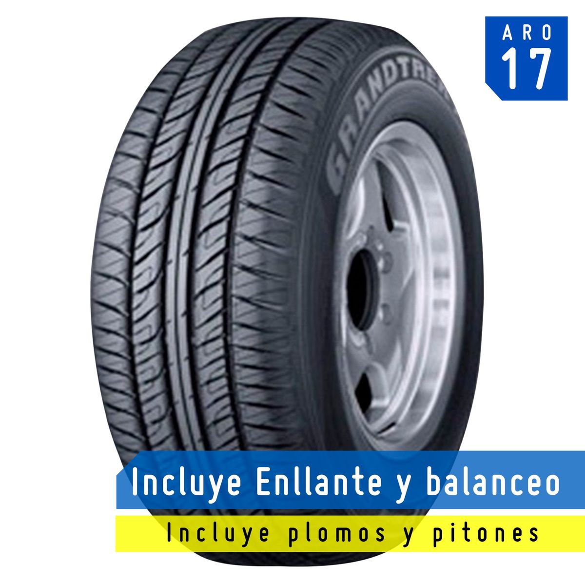 DUNLOP - Llanta Dunlop 215/55 R17 93V Grandtrek PT2 D