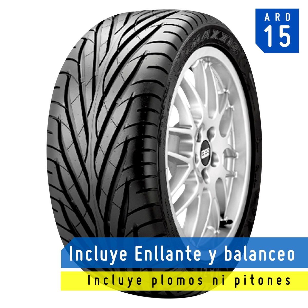 MAXXIS - Llanta Maxxis MAZ1 205/55 R15 88V