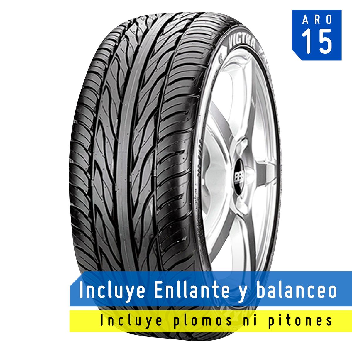 MAXXIS - Llanta Maxxis 225/50 R15 MAZ4S 95V