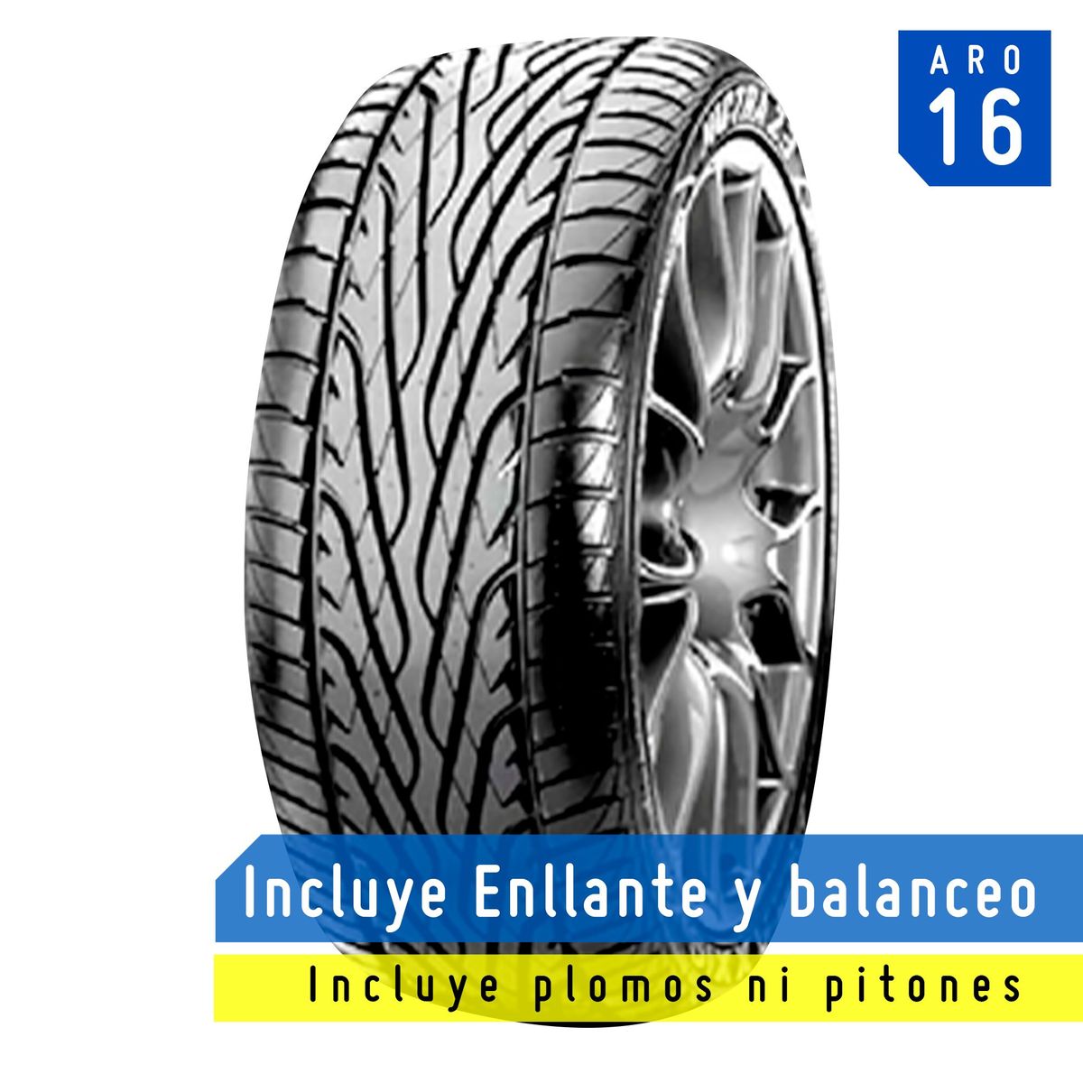 MAXXIS - Llanta Maxxis 215/55 ZR16 MAZ3 97W