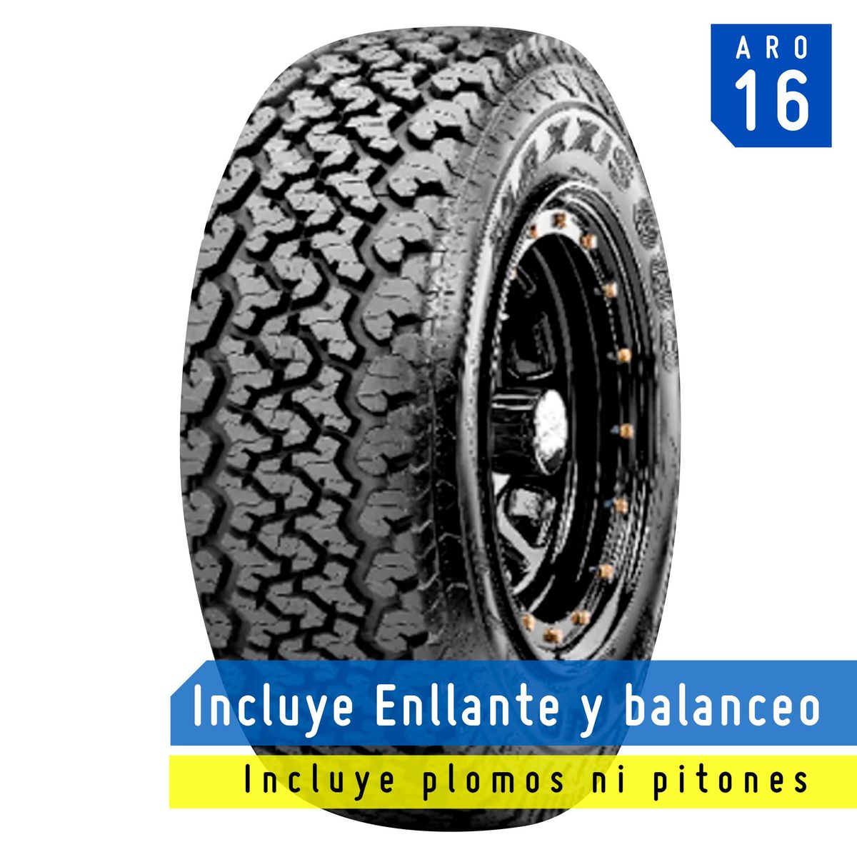 MAXXIS - Llanta Maxxis AT980 LT245/75 R16 120S 10PR