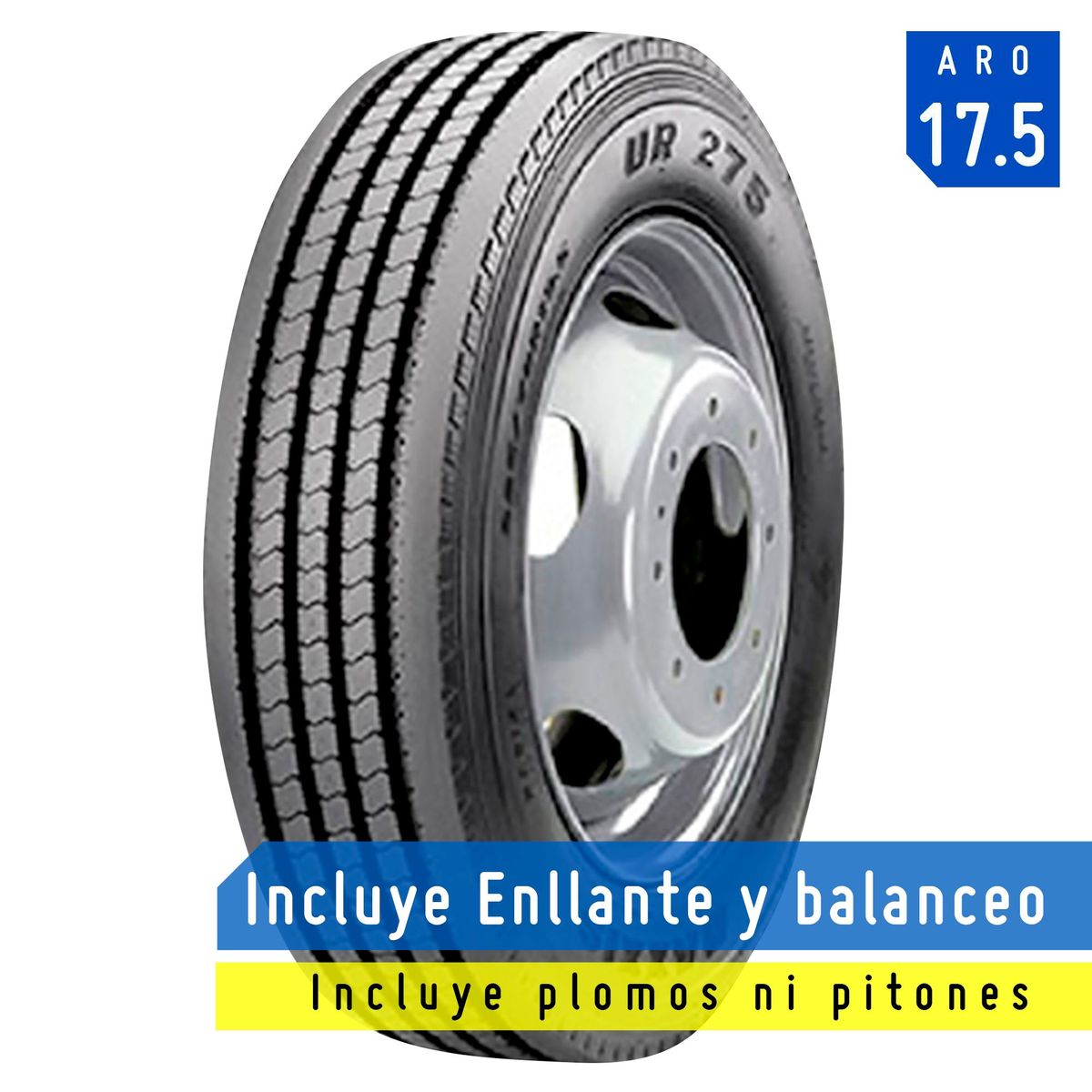 MAXXIS - Llanta Maxxis UR275 235/75 R17.5 143J 18PR