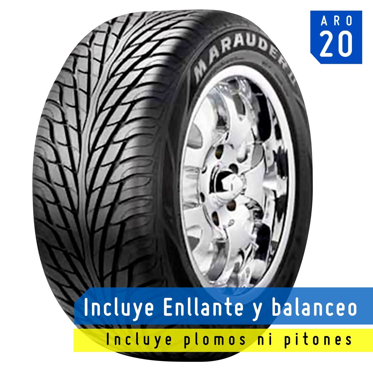 MAXXIS - Llanta Maxxis 295/45 R20 MAS2 114V