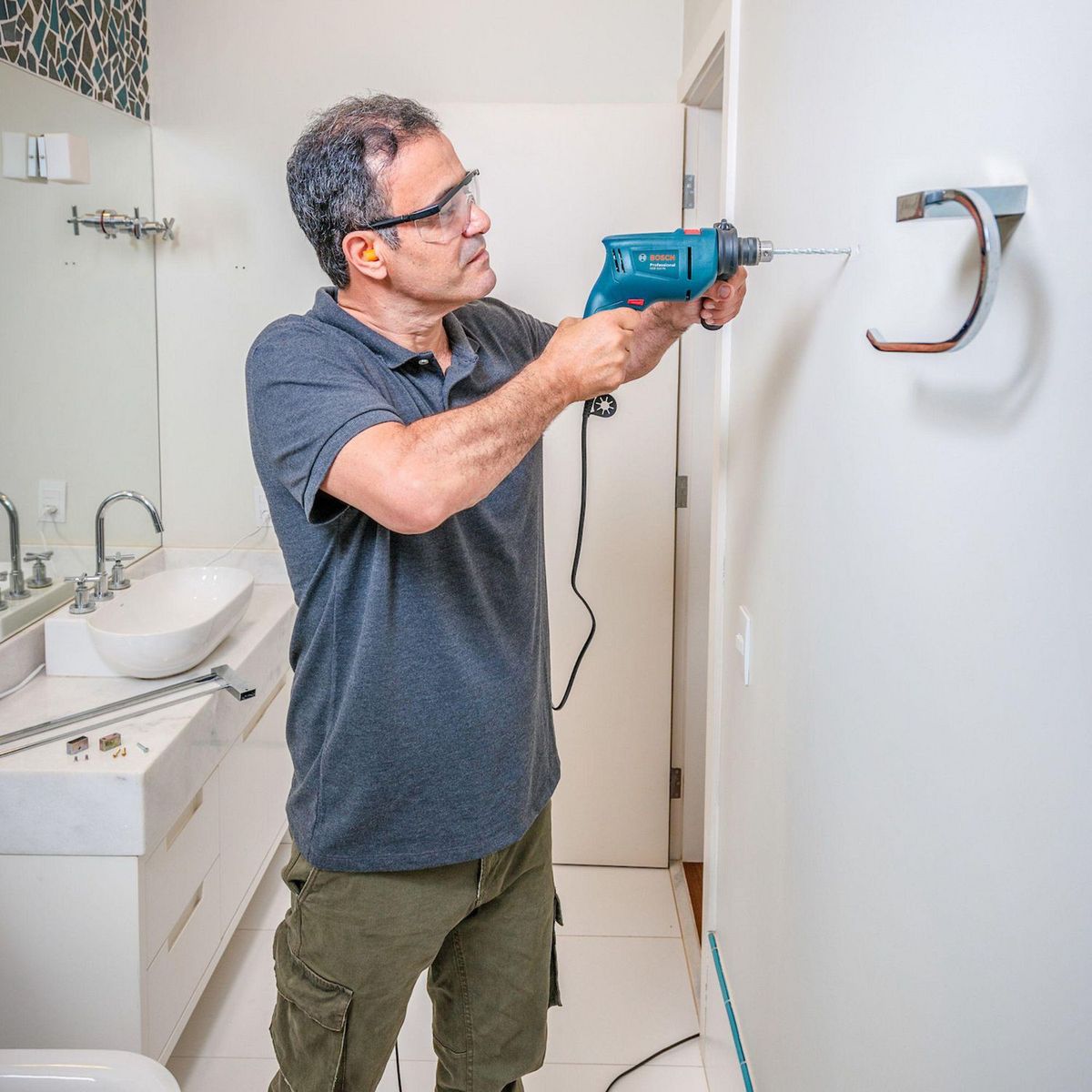 BOSCH - Taladro Percutor Bosch GSB 450RE 450W