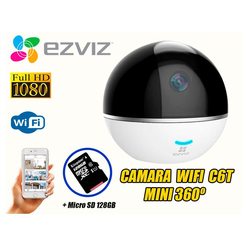 EZVIZ - Cámara de Seguridad C6TC Full HD