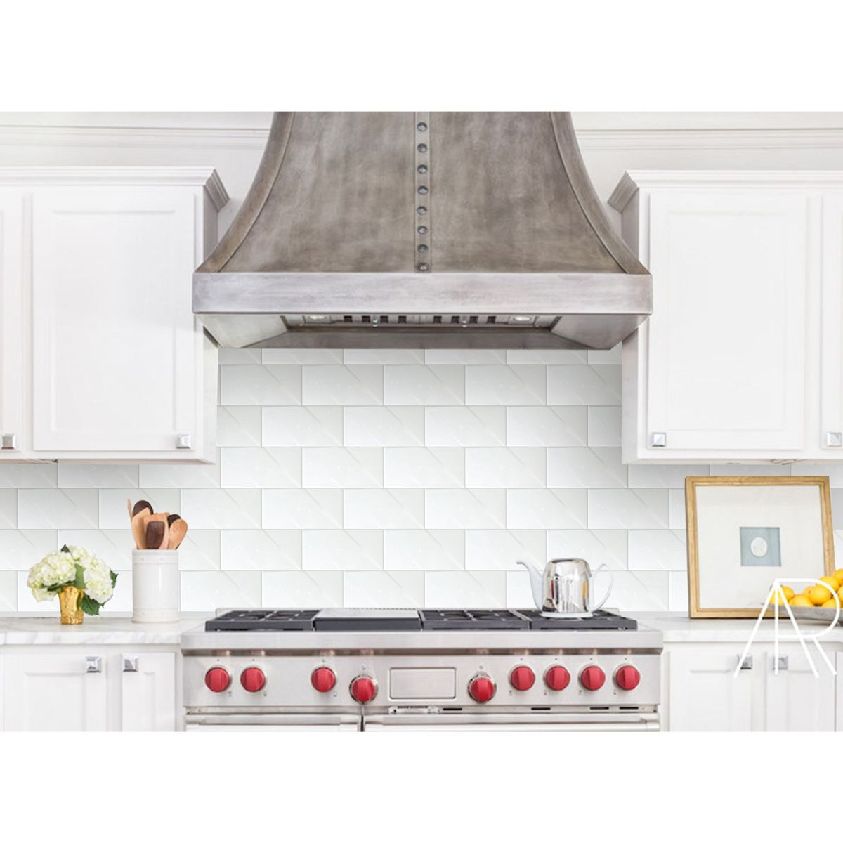 KANTU - Brick Dinamarca 15x7.5cm pack x3 unidades para pared