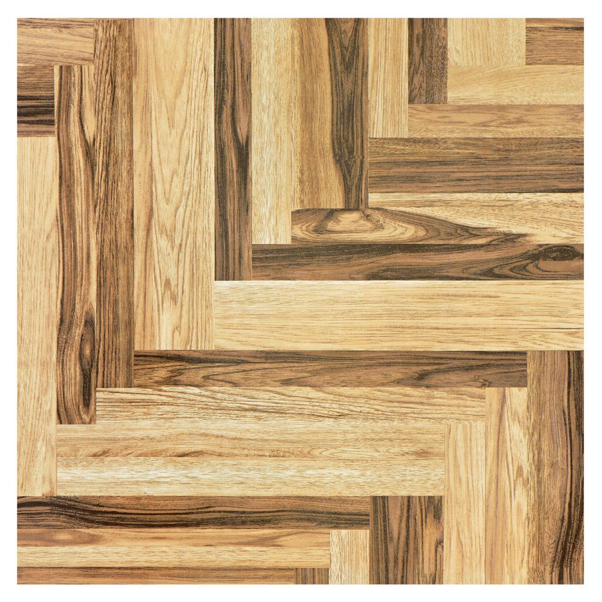 HOLZTEK - Gres Porcelanico Marrón Maderado 60x60cm 1.44m2