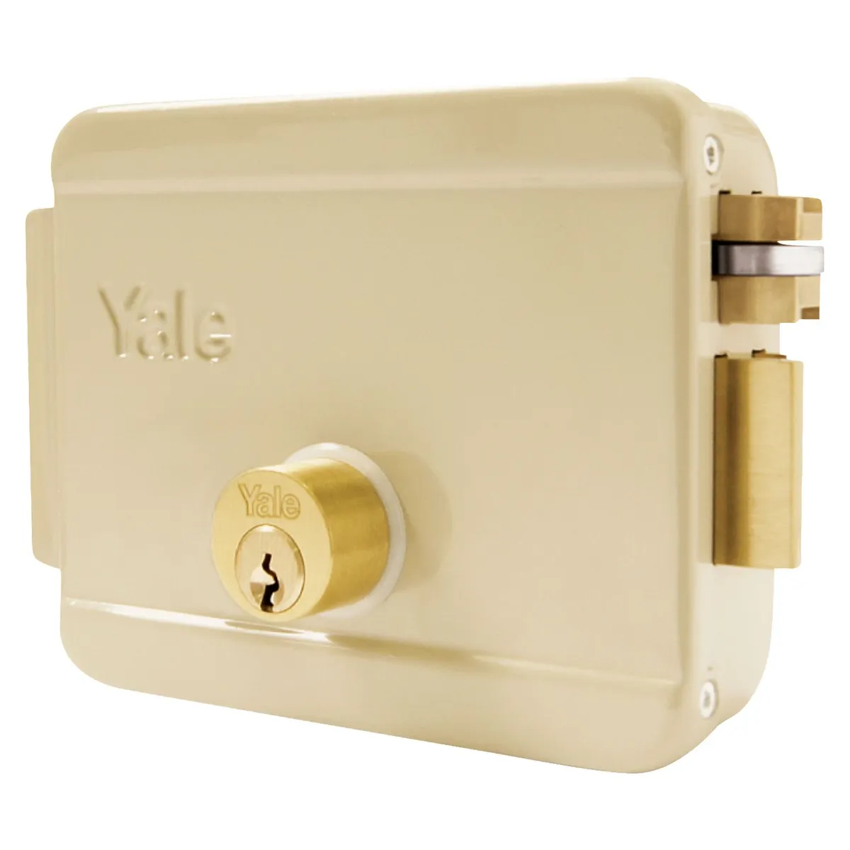 YALE - Cerradura Eléctrica sin Botón Derecho Yale