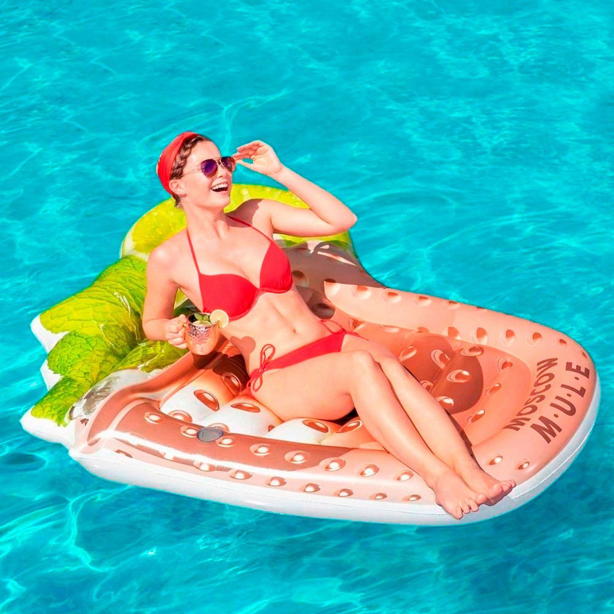 BESTWAY - Flotador Moscow Mule 173x160cm