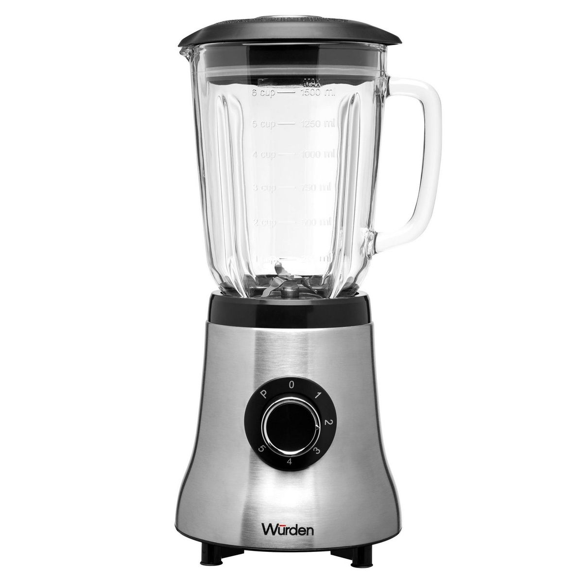 WURDEN - Licuadora 6 Velocidades Inox