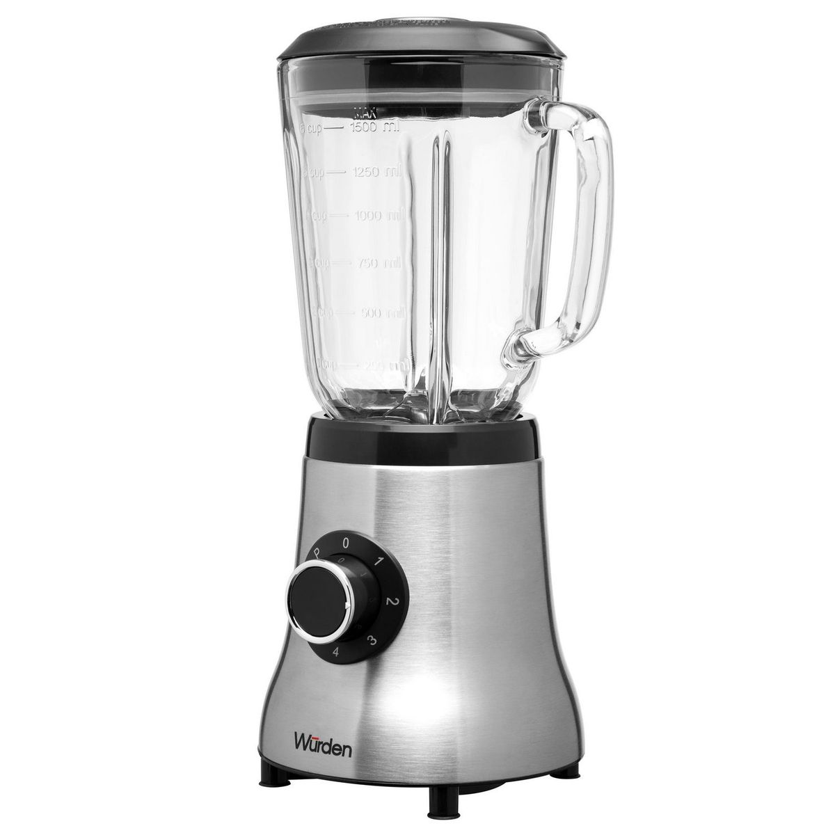 WURDEN - Licuadora 6 Velocidades Inox