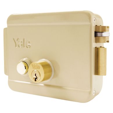Cerradura Elctrica con Botn Derecho Yale