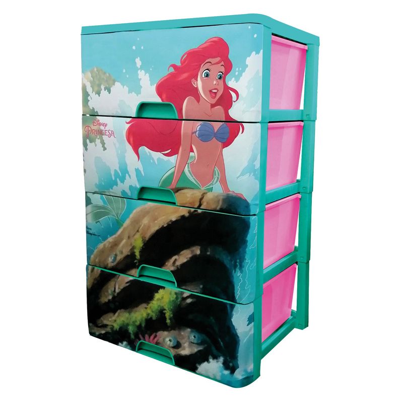 DISNEY - Cómoda Sirenita x 4 Niveles