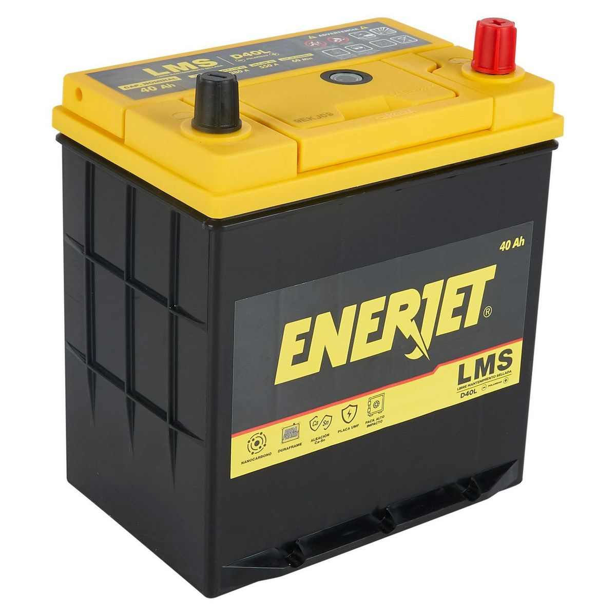 BATERIAS ENERJET - Batería para Auto 11 Placas D40L