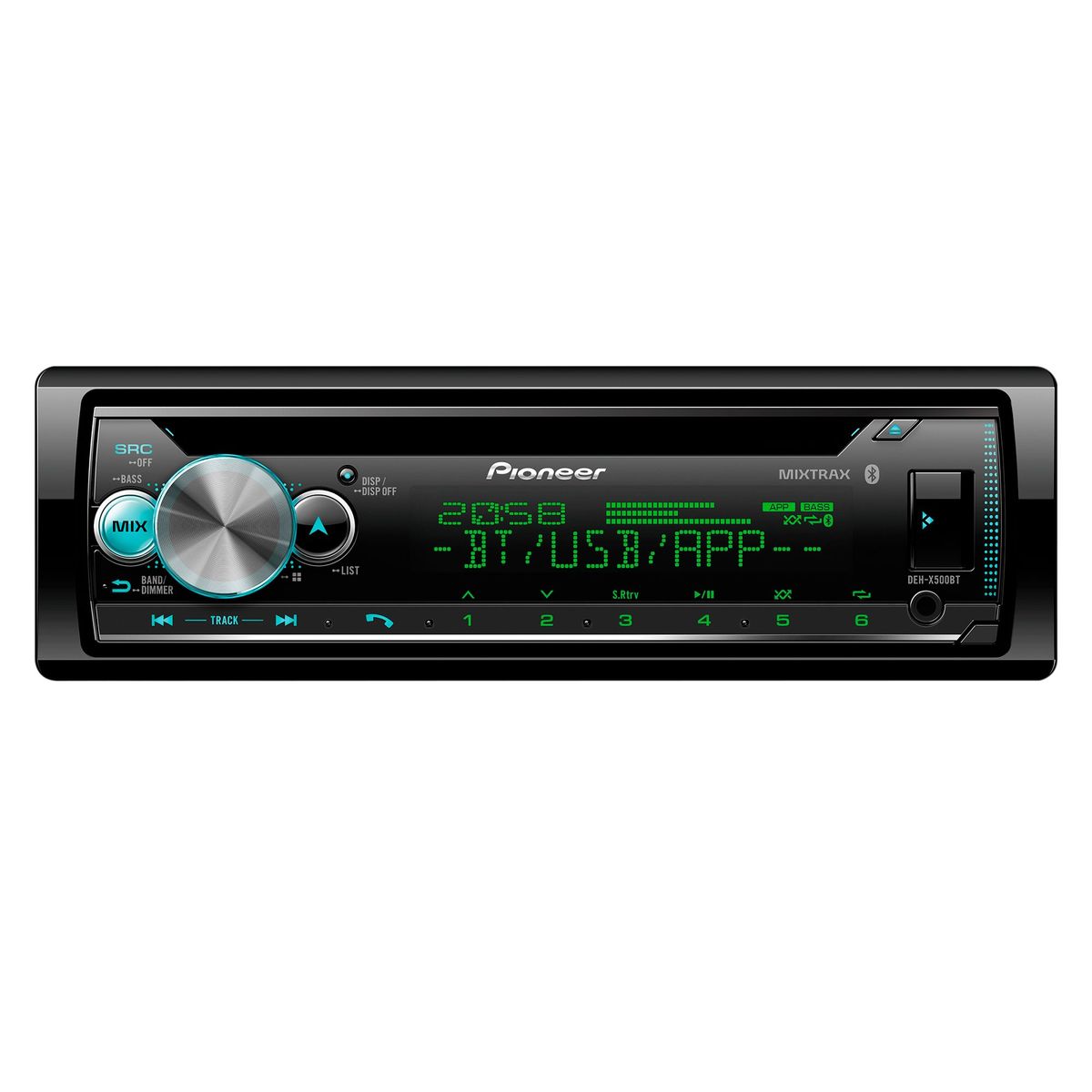 PIONEER - Autoradio Pioneer Bluetooth DEH-X5000BT