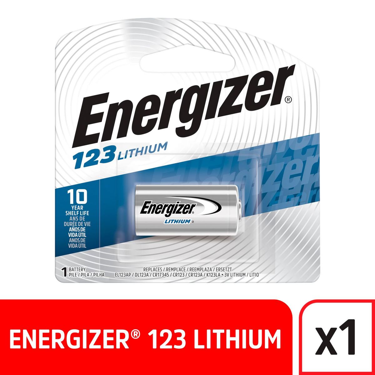 ENERGIZER - Pila Botón Energizer A123 3V