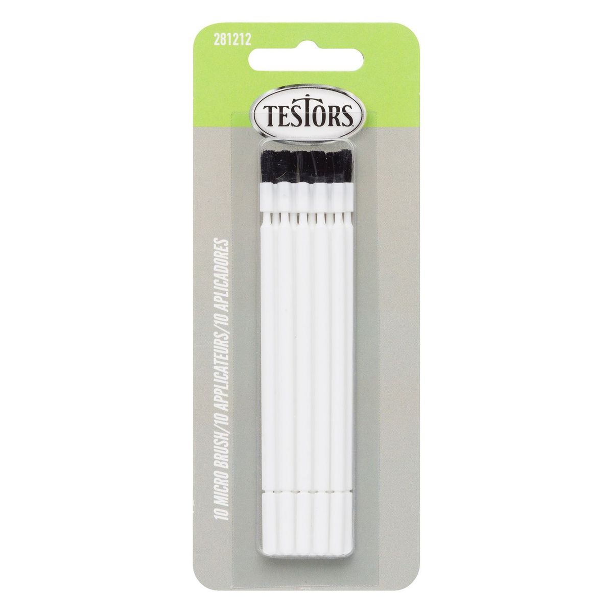 TESTORS - Set 10 Pinceles Aplicadores