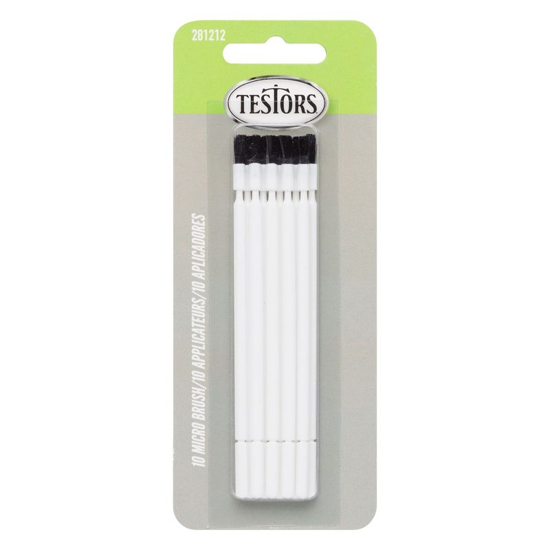 TESTORS - Set 10 Pinceles Aplicadores