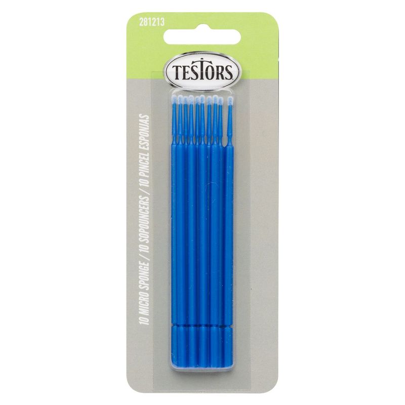 TESTORS - Set 10 Pinceles Micro Esponja