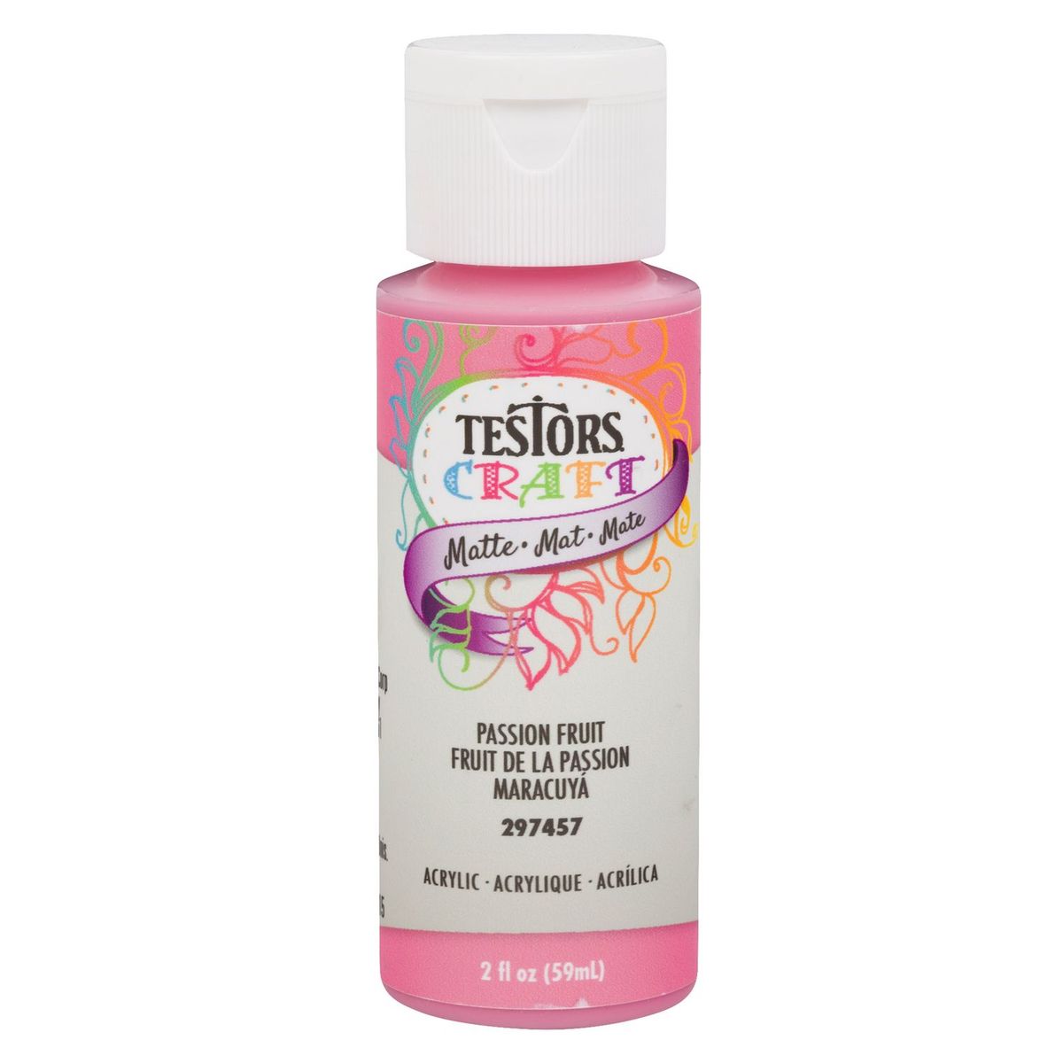 TESTORS - Pintura Acrílica Testors Maracuyá Mate 59mL