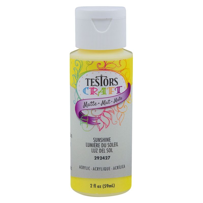 TESTORS - Pintura Acrílica Testors Luz del Sol Mate 59mL