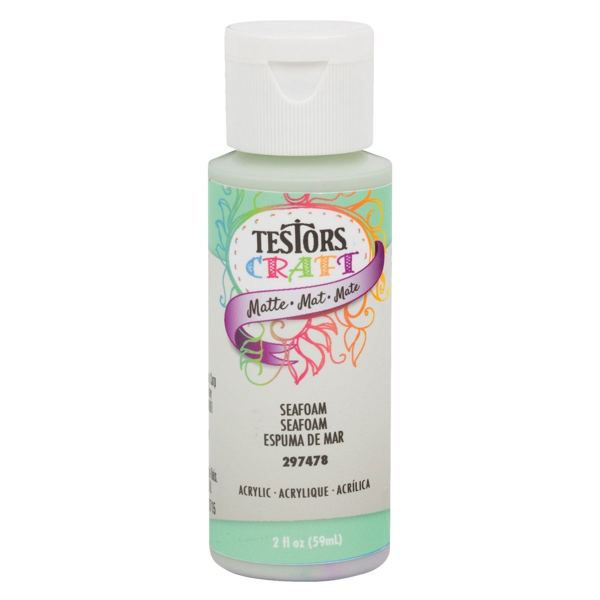 TESTORS - Pintura Acrílica Testors Espuma del Mar Mate 59mL