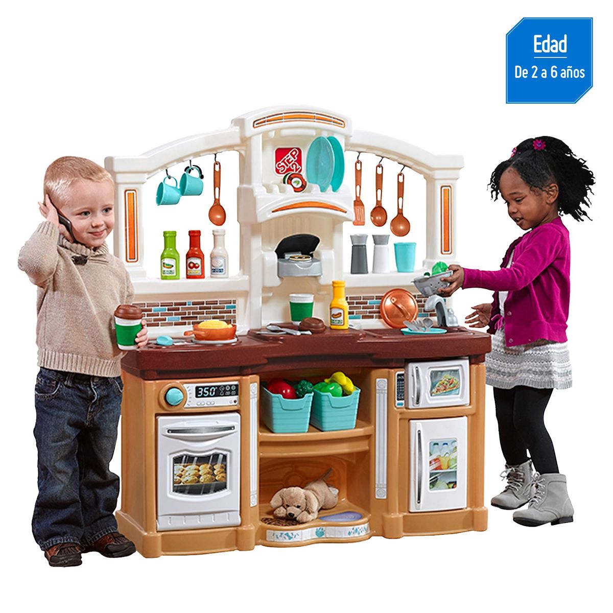 STEP 2 - Cocina Amigos Divertidos para Niños desde 4 Años