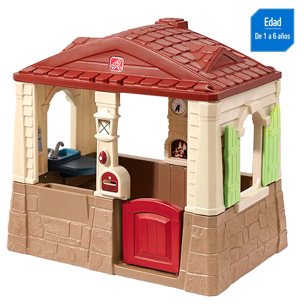 STEP 2 - Casita Ordenada Techo Marrón