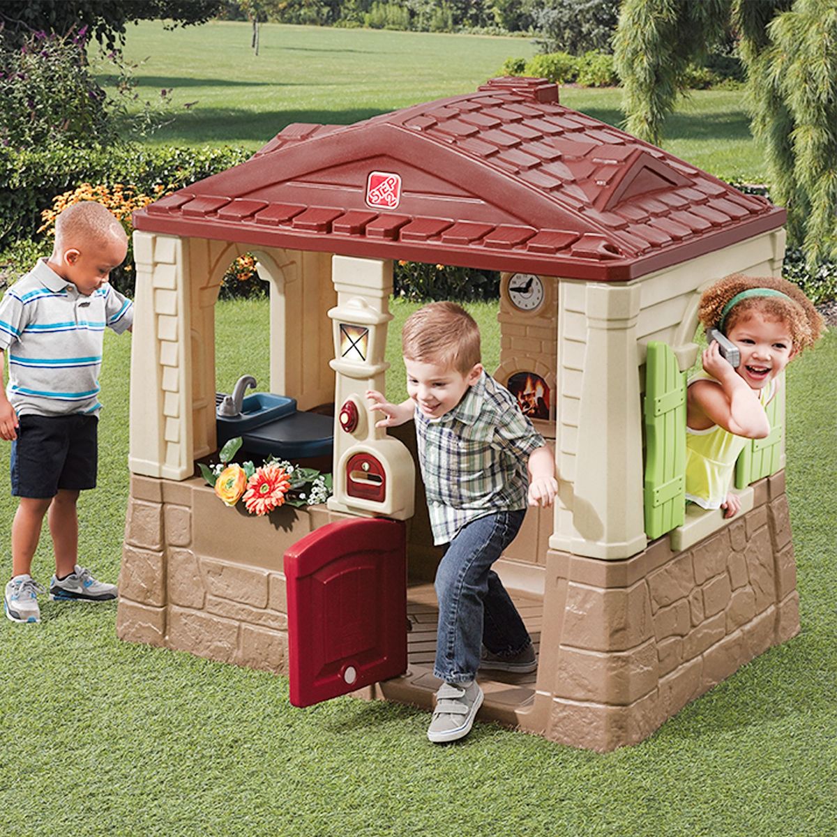 STEP 2 - Casita Ordenada Techo Marrón