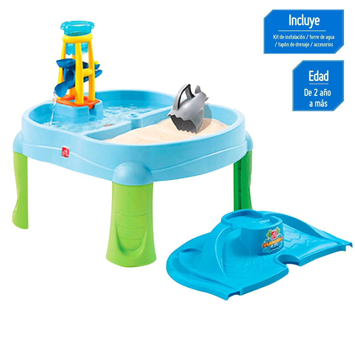 STEP 2 - Mesita de Agua y Arena