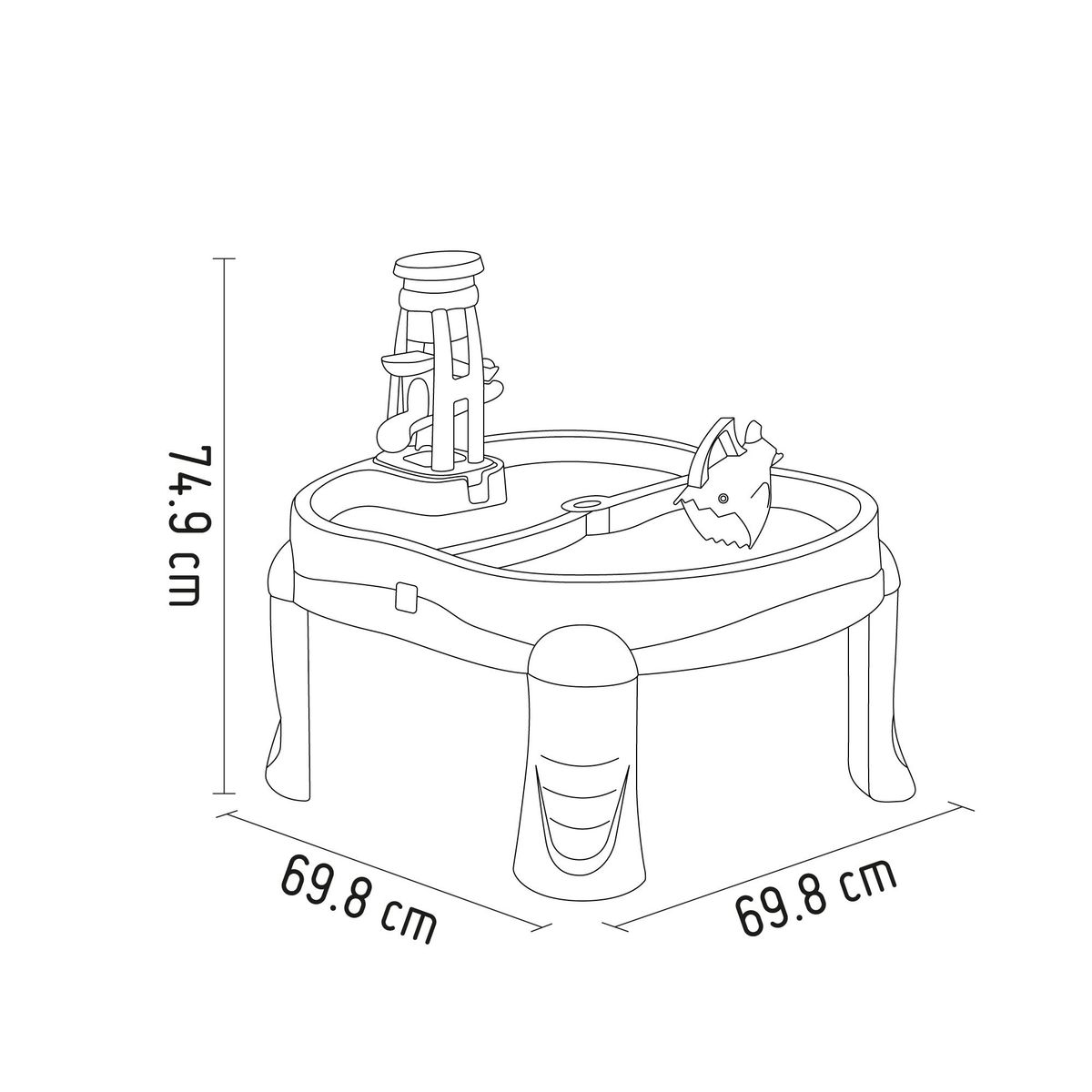 STEP 2 - Mesita de Agua y Arena